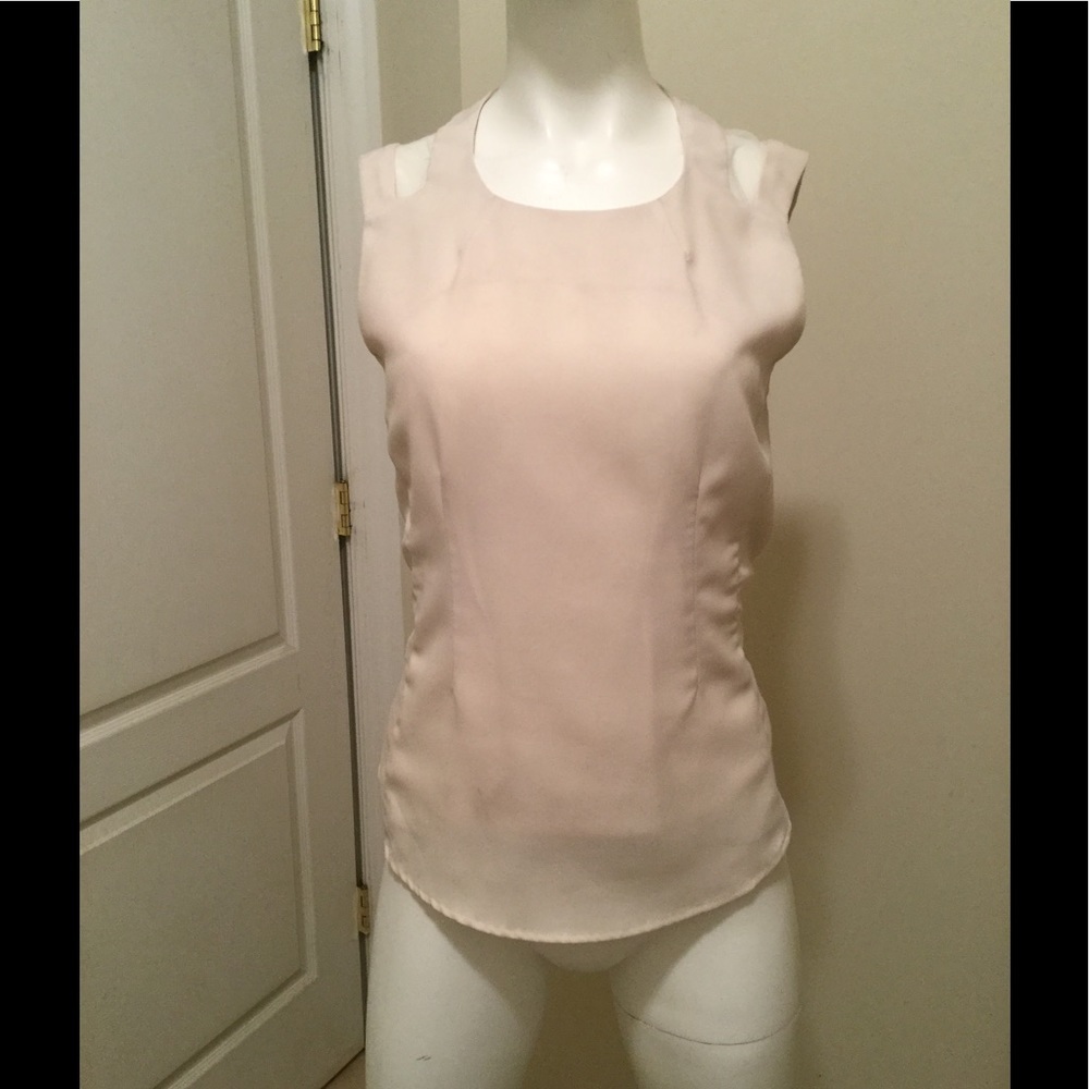 HARLOWE&GRAHAM cream color top